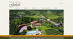 Desktop Screenshot of pension-golser.com